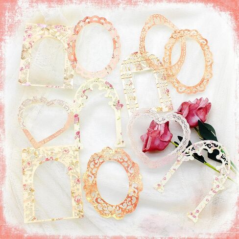 Anvin 30 جهاز كمبيوتر شخصى القصاصات ورقة الدانتيل خلفية خمر القواطع ورقة، إطارات، الزهور القلب ورقة الزخرفية جوفاء لسكرابوكينغ، مجلة غير المرغوب فيه، يوميات الفن، صناعة البطاقات، مخطط، DIY in Kuwait