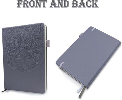 Lined Journal Notebook for Women，352 Pages A5 Hardcover Leather Journals，100 Gsm Paper Thick Journal for Writing,Travel,Business,Work，School,College etc (A5, purple) in Saudi Arabia