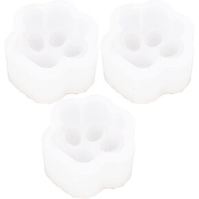 Tnfeeon Cat Silicone 3Pcs High Elasticity Silicone Cat for Jewelry Pendant Charm, Necklace, Keychain, Car Hanging
