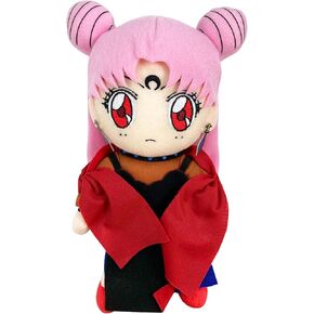 Great Eastern Entertainment GE Animation Sailor Moon R Black Lady Stuffed Plush Toy, Multicolor, 8" (52704)