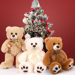 MorisMos Bulk Teddy Bear Stuffed Animals Plush Toy,7-Pack Teddy Bear for Baby Shower,14‘’ Teddy Bears Bulk in 7 Colors,Soft Stuffed Bear Stuffed Animal Wholesale for Birthday Christmas Valentine's Day