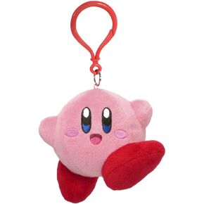 Little Buddy 1709 Kirby Jumping Pose Dangler Plush, 3.5"
