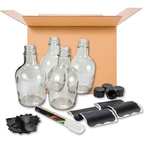 Little Dipper Bottle Sealing Wax Kit - Perfect for DIY Whiskey Making, Alcohol Infusion, Home Wine Making & Beer Bottling. Includes Electric Wax Warmer, Wax Seal Beads & Wooden Stirring Stick Supplies