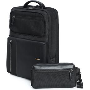 MOKOBARA Unisex-Adult The Overnighter Backpack Blue Vegan Leather Expandable Water Resistant (23L) Trave Laptop (16") Work Bag With Detachable Sling Bag New 2022 - Model Medium Headspace