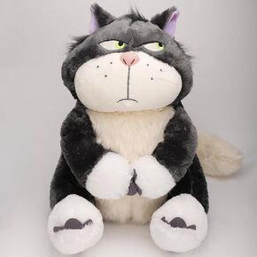 Juju Lucifer Cat Plush (26 in) - Large Stuffed Animals - Big Stuffed Animal Plushie - Giant Stuffed Animal Cute Plushies - Cat Stuffed Animals Black Cat Plush - Big Stuffed Animals Cat Stuffed Animal