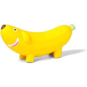 Dog Squeaky Toys Safe Latex Dog Chew Molar Toys for Small Medium Dogs (Bee)