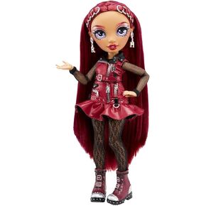 Rainbow High Mila Berrymore- Burgundy Red Fashion Doll. 2 Designer Outfits to Mix & Match with Accessories, Great Gift for Kids 6-12 Years Old and Collectors-Multicolor