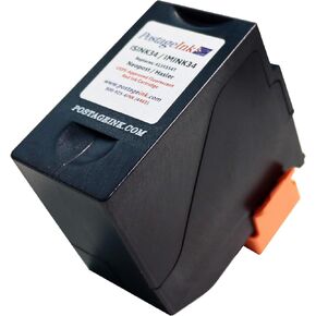 ISINK34/IMINK34 Sure.Jet # 4135554T Non-OEM Ink Cartridge Replacement for IS330, IS350, IS420, IS440, IS460, IS480 and IS490 Postage Meters