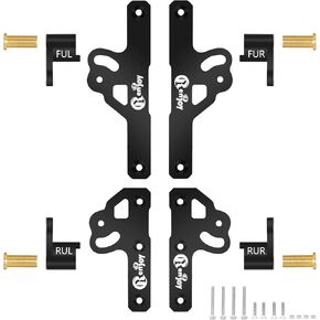 Shock Flex Blades CNC Aluminum Shock Absorber Mount for SCX24 1/24 RC Crawler Upgrade Parts