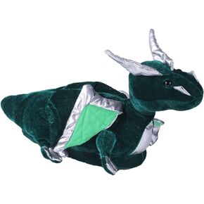 Happy Feet Slippers Dragon Animal Slippers for Adults and Kids, Cozy and Comfortable, As Seen on Shark Tank (Medium)