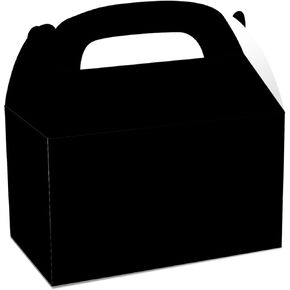 Partystadl 12 Pack Party Favor Boxes, Eco-Friendly Kraft Paper Candy Boxes with Handles, Sturdy Favor Boxes for Birthday, Holiday Events, and Snacks (Pink)