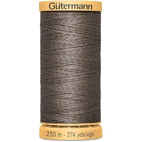 Gutermann Natural Cotton Thread 273 Yards-Khaki (24667)
