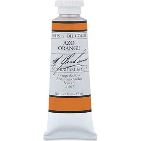 M. Graham & Co. AZO Orange Oil Paint