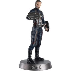 Hero Collector Marvel Heavyweights Collection | Captain America Heavyweight Metal Figurine 2 by Eaglemoss