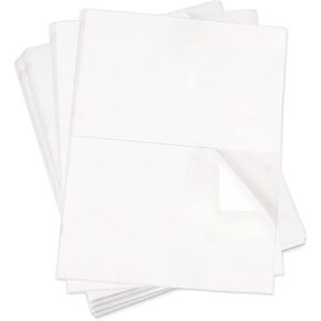 L LIKED Half Sheet Self Adhesive Shipping Labels 8.5" x 5.5" Address Labels for Laser & Inkjet Printers (2000 Labels - 1000 Sheets)
