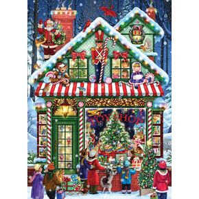 Vermont Christmas Company Toy Shop Jigsaw Puzzle 1000 Piece