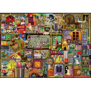 Ravensburger The Craft Cupboard 1000 Piece Jigsaw Puzzle for Adults - 12000301 - Handcrafted Tooling, Made in Germany, Every Piece Fits Together Perfectly
