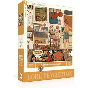 New York Puzzle Company - Loré Pemberton Summer Abundance - 500 Piece Jigsaw Puzzle for Adults by Loré Pemberton