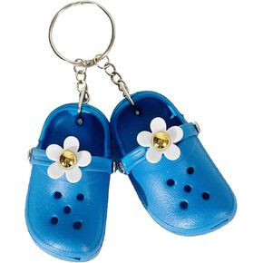 QTMY Cute Mini Slipper Charms for Bogg Bag Accessories Rubber Beach Bag, Boho Purse Charms,73