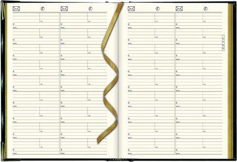 Brownline® 2025 Executive Daily Planner, Appointment Book, 12 Months, January to December, Sewn Binding, 10.75" x 7.75", Black, Trilingual (CBE514-25) in Saudi Arabia
