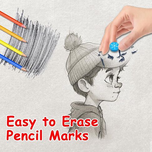 300 PCS Christmas Erasers Mini Santa Claus Christmas Tree Elk Gingerbread, Assortment Tiny Novelty Pencil Erasers Bulk Erasers for Christmas Party Favors Goody Bag Filler Homework Rewards in Saudi Arabia