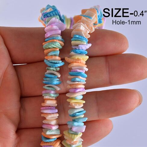 100pcs Natural Gem Stone Beads for Jewelry Making 0.5", Irregular Round Loose Crystal Beads Drilled for Bracelet Necklace Earrings Crafts Design (Indian Agate) in Kuwait