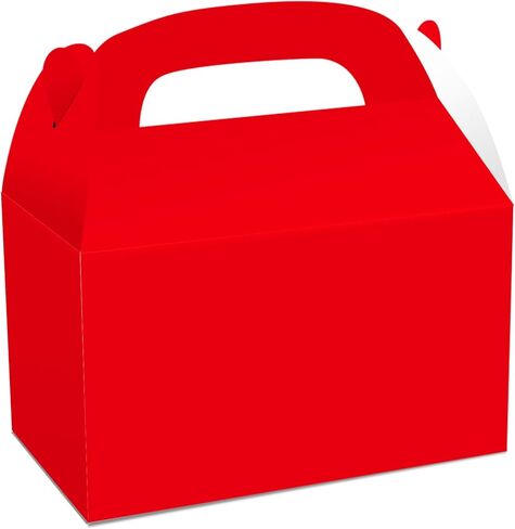 Partystadl 12 Pack Party Favor Boxes, Eco-Friendly Kraft Paper Candy Boxes with Handles, Sturdy Favor Boxes for Birthday, Holiday Events, and Snacks (Pink) in Saudi Arabia