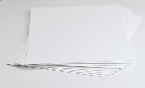 Crane's Lettra 100% Cotton Paper 600gsm/220lb, 100 Qty, 5x7 (A7), Pearl White in Saudi Arabia