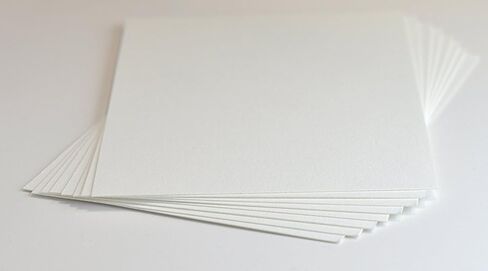 Crane's Lettra 100% Cotton Paper 600gsm/220lb, 100 Qty, 5x7 (A7), Pearl White in Saudi Arabia