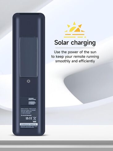 BN59-01391A Solar Voice Replacement Remote for Samsung Frame TV Remote with Bluetooth Rechargeable Solar Cell, Compatible with Samsung 2021-2023 Neo LED Smart 4K Ultra HD TV, 4 Shortcut Buttons, White in Saudi Arabia