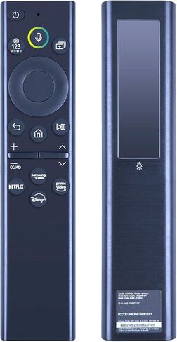 BN59-01391A Solar Voice Replacement Remote for Samsung Frame TV Remote with Bluetooth Rechargeable Solar Cell, Compatible with Samsung 2021-2023 Neo LED Smart 4K Ultra HD TV, 4 Shortcut Buttons, White in Saudi Arabia