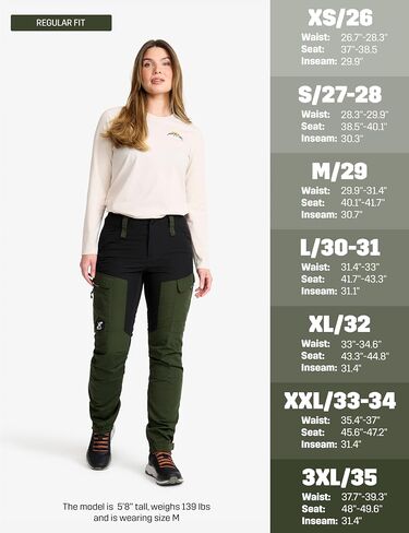 RevolutionRace Women’s GP Pants, Durable Pants for All Outdoor Activities in Kuwait