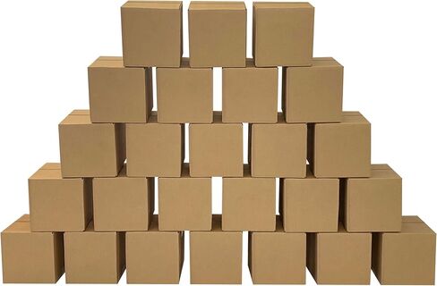 Corrugated Mail and Shipping packaging boxes - 25 pack (12 x 9 x 6 inch / 25 pack) in Saudi Arabia