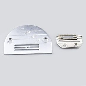 Bequilter NEELDE Plate&Feed Dog Set #149057+147150 Compatible with JUKI Brother Singer Industrial Sewing Machine