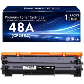 48A Toner Cartridge 1-Pack Replacement for HP 48A | CF248A Toner Compatible with HP Laserjet Pro M15w M15a M16w M16a MFP M28w M28a M29w M29a M30w M31w Printer Ink.(1 Black)