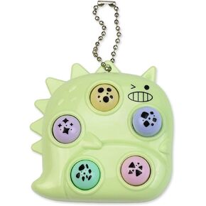 Light Green Hamster Catching Game Keychain, Stress Relief Sensory Fidget Toy Hand Eye Coordination Fidget Toy 2.7"x1.4" Fidget Blocks