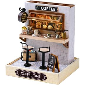 Flever Dollhouse Miniature DIY House Kit Creative Room with Furniture for Romantic Artwork Gift (Moon Magic)