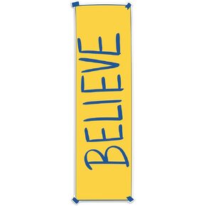 Trends International Ted Lasso - Believe ShapeMark Stationery
