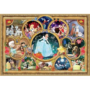 Buffalo Games - Silver Select - Disney - Classic Collage - 2000 Piece Jigsaw Puzzle for Adults -Challenging Puzzle Perfect for Game Nights - Finished Size is 38.50 x 26.50