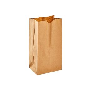 Karat 6lb Paper Lunch Bags - White, 2,000 Count - Versatile Paper Lunch Bags for Food or Commodities - Sturdy, Self-Standing, Reusable