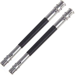 2 Pcs Stainless Steel Dual Head Pencil Extender Holder Double-Headed Pencil Stationery Accessories for Stationery Practical Tool That Doesn't Waste Pencils Pencil Holders and Pen Holders