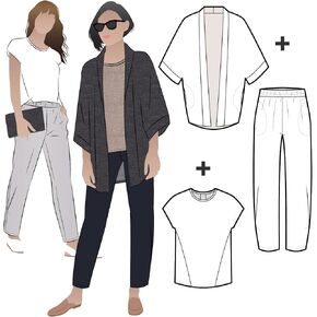 Style Arc Sewing Pattern - Besharl Outfit (Sizes 04-16)