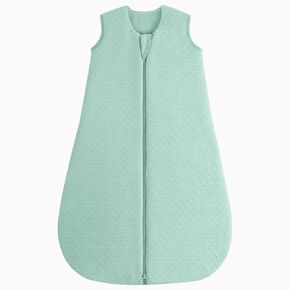 Yoofoss Baby Sleep Sack 6-12 Months, 2.0 TOG Baby Wearable Blanket with 2-Way Zipper, 100% Cotton Fabric Winter Infant Sleeping sack, Warm Soft Comfy(Medium