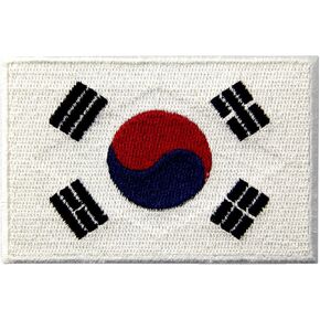 South Korea Flag Embroidered Korean National Emblem Iron On Sew On Patch