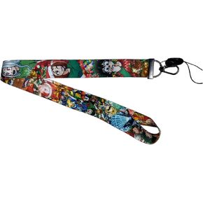 Anime Source My Hero Academia Anime Manga Series Characters Christmas Design Seasonal Lanyard Keychain ID Badge Holder