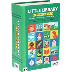 Petit Collage Little Library Storytelling Box Medium