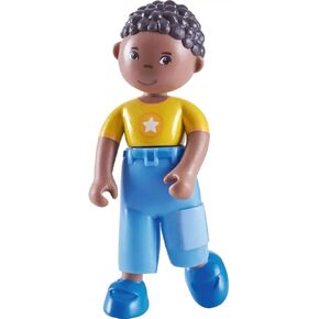 HABA Little Friends Erik - 4" African American Boy Dollhouse Toy Figure