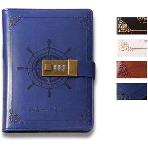 Luxury Lockable Journal with Soft Touch Cover | B6 Size Diary with Lock | Premium Texture, Waterproof Hardcover, Beige Eye-Friendly Paper | Durable 224 Pages for Men, Women, Kids