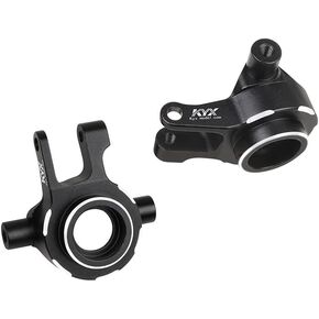 KYX Racing CNC Machined Aluminum Steering Knuckle Upgrades Parts Accessories for 1/10 RC Car Traxxas F150 Raptor R