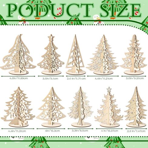 20 Pcs Snowflakes DIY Wooden for Crafts 3D Wood Snowflake Christmas Table Decorations Winter Snowflake Signs Winter Wooden Xmas Fireplace Unfinished Blank Wood Snowflake Christmas Party Home Gift in Saudi Arabia